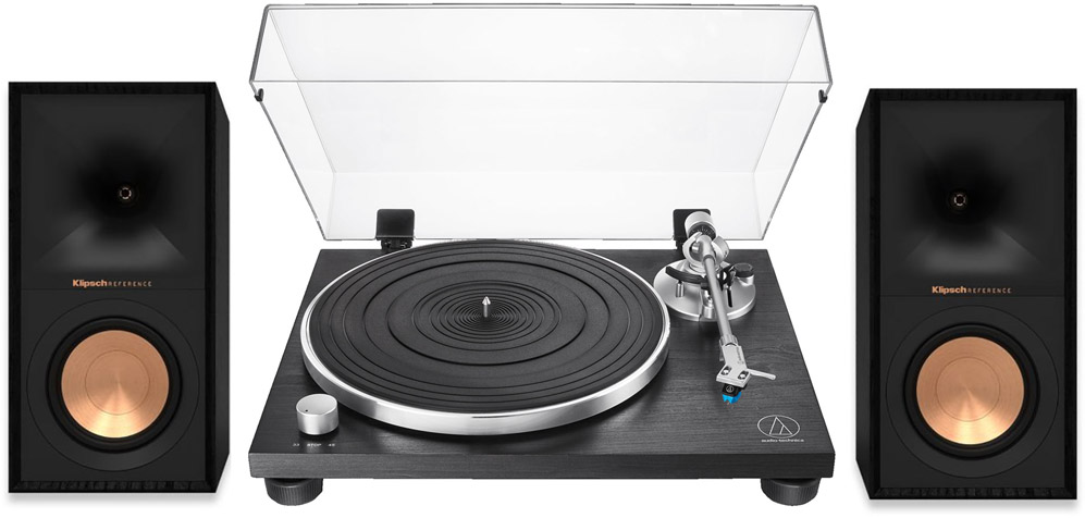 Audio Technica AT-LPW30X + Klipsch R-50PM